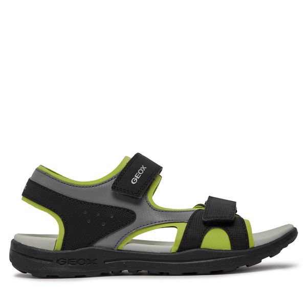 Geox Сандали Geox J Vaniett Boy J455XC 015CE C0802 D Черен