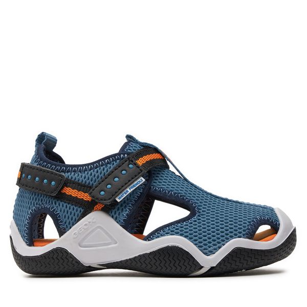 Geox Сандали Geox Jr Wader J1530A 00014 C4014 M Син
