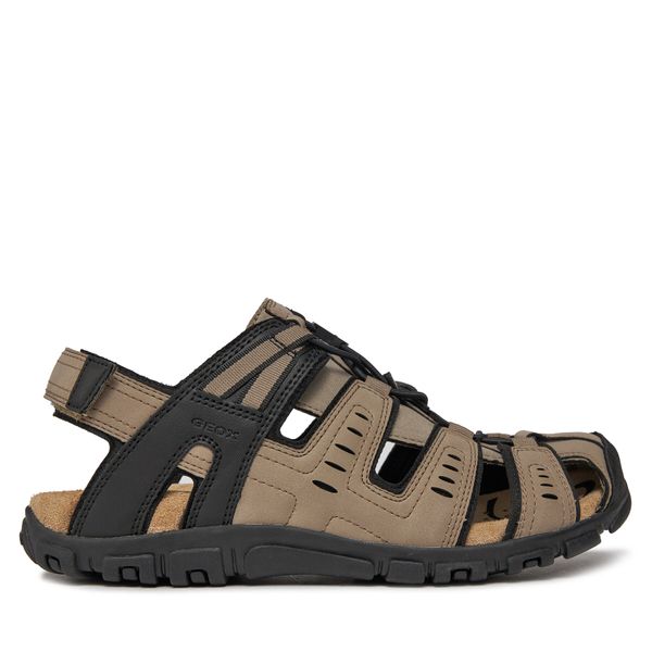 Geox Сандали Geox Uomo Sandal Strada U4524C 000EK C6738 Кафяв