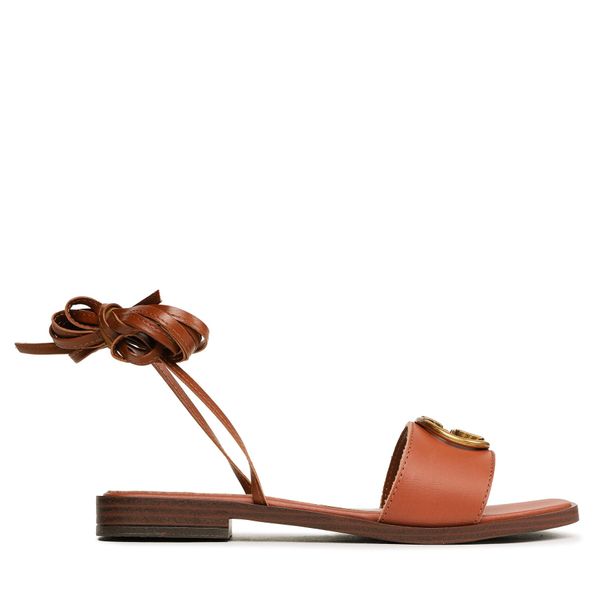 Guess Сандали Guess Kyara Made In Italy FL6KYA ELE03 Кафяв