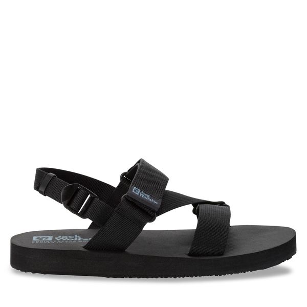 Jack Wolfskin Сандали Jack Wolfskin Urban Entdeckung Belt Sandal 4056711 Черен