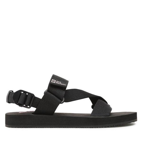 Jack Wolfskin Сандали Jack Wolfskin Urban Entdeckung Belt Sandal W 4056801 Черен