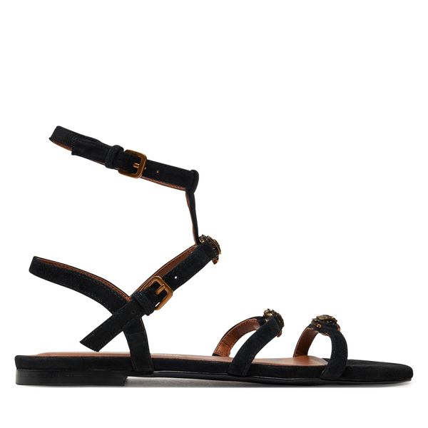 Kurt Geiger Сандали Kurt Geiger Hampton Flat Gladiator 2029600209 Черен