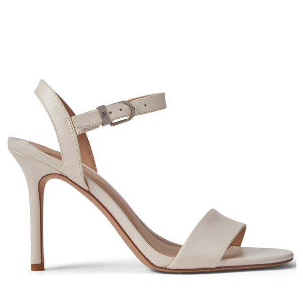 LAUREN RALPH LAUREN Сандали LAUREN RALPH LAUREN Gwen 802940727005 Бял