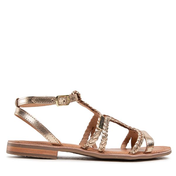 Les Tropeziennes Сандали Les Tropeziennes Bongo 27782 Златист
