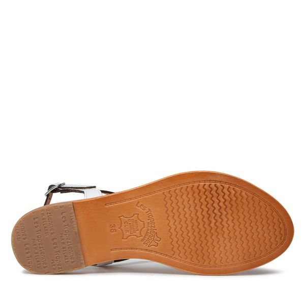 Les Tropeziennes Сандали Les Tropeziennes Hamess 36344 Бял