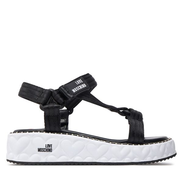 LOVE MOSCHINO Сандали LOVE MOSCHINO JA16365I0IIX5000 Черен