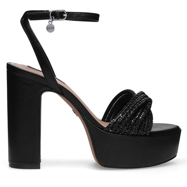 Nine West Сандали Nine West WFA2736-1 Черен