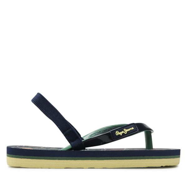 Pepe Jeans Сандали Pepe Jeans Beach Palms Boy K PBS70052 Тъмносин