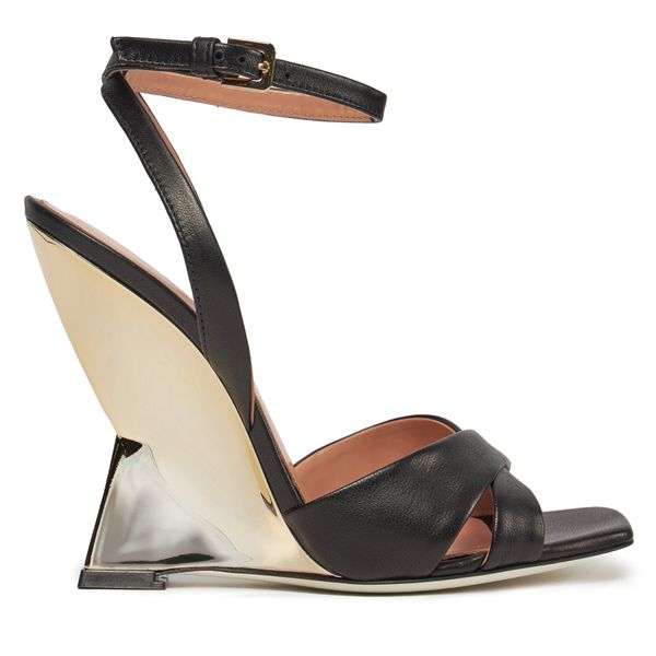 Pollini Сандали Pollini SA1602AE1ITEZ000 Черен