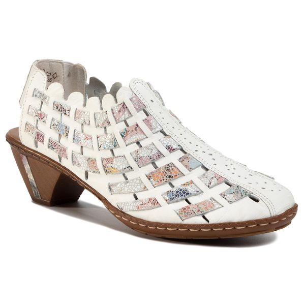 Rieker Сандали Rieker 46778-80 Бял