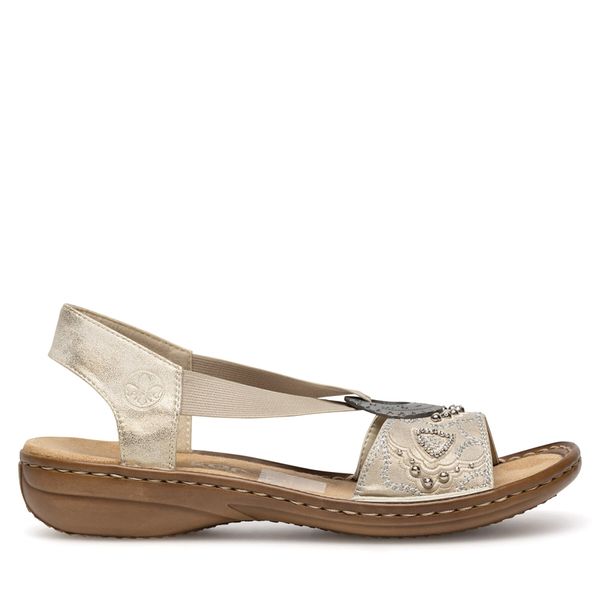 Rieker Сандали Rieker 608B9-60 Златист