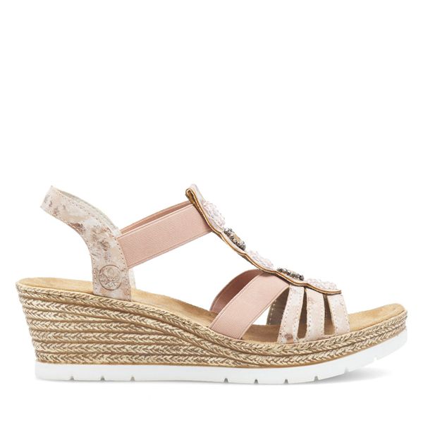 Rieker Сандали Rieker 619B2-31 Розов