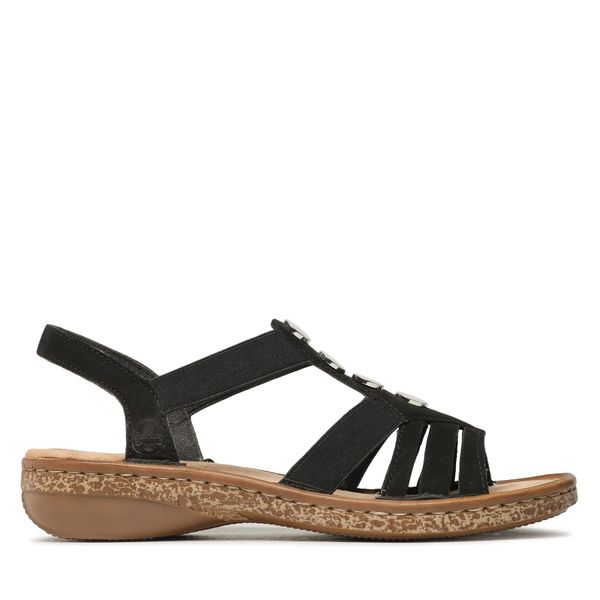 Rieker Сандали Rieker 62831-00 Черен