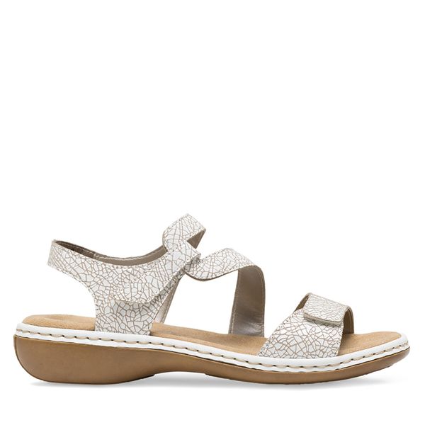 Rieker Сандали Rieker 659C7-81 Бял