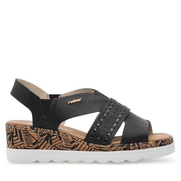 Rieker Сандали Rieker 67179-00 Черен