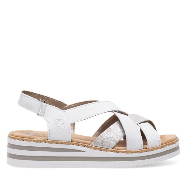 Rieker Сандали Rieker V0279-80 Бял