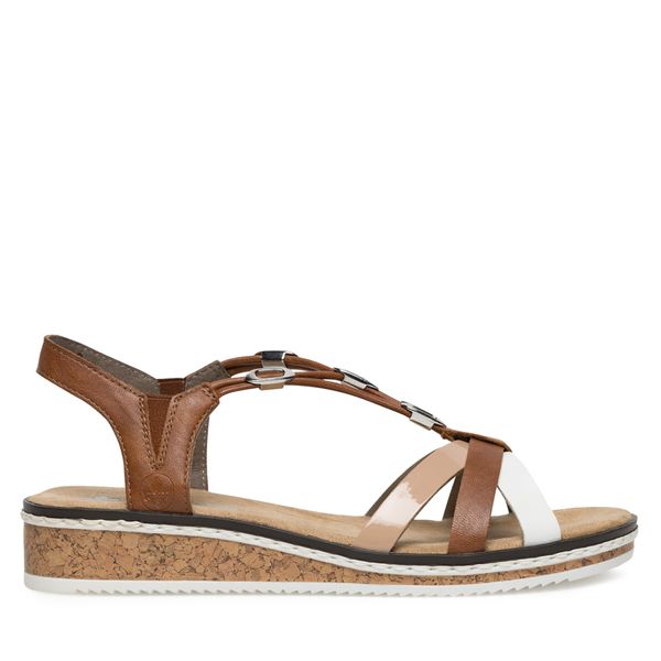 Rieker Сандали Rieker V3657-81 Кафяв