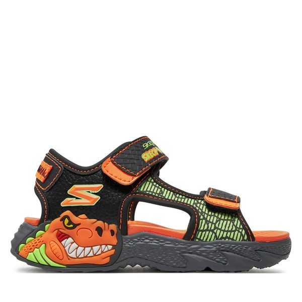 Skechers Сандали Skechers Creature-Splash- 400614L/BKOR Черен