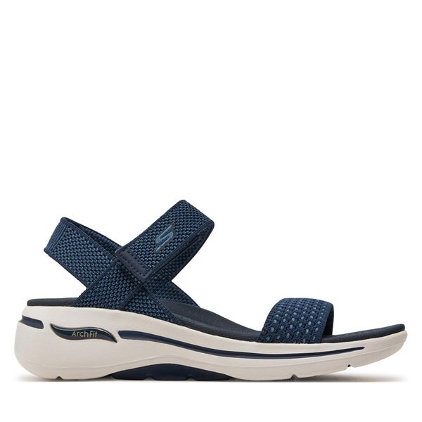 Skechers Сандали Skechers Go Walk Arch Fit Sandal-Polished 140264/NVY Тъмносин