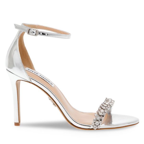 Steve Madden Сандали Steve Madden Brazen-R Sandal SM11002844-02003-751 Сребрист