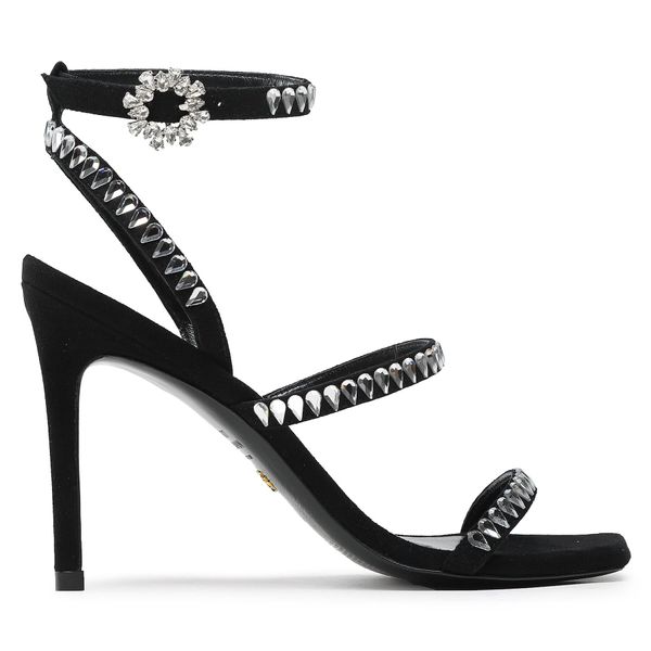 Stuart Weitzman Сандали Stuart Weitzman Gmct 100 Strppy Sndl SD132 Черен