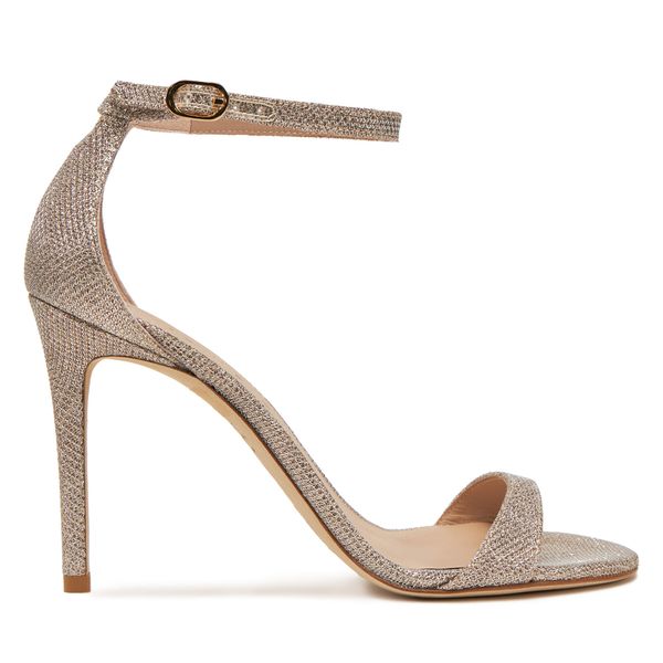 Stuart Weitzman Сандали Stuart Weitzman Nudist II Sandal SJ998 Златист