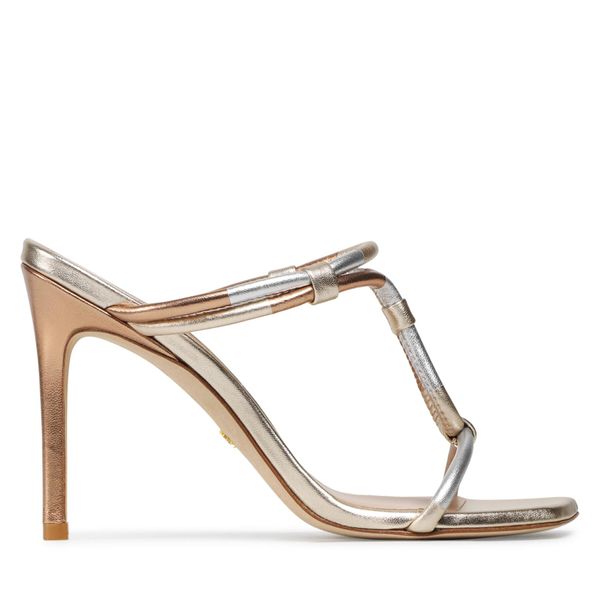 Stuart Weitzman Сандали Stuart Weitzman Woven Knot 100 Sanda SA620 Златист