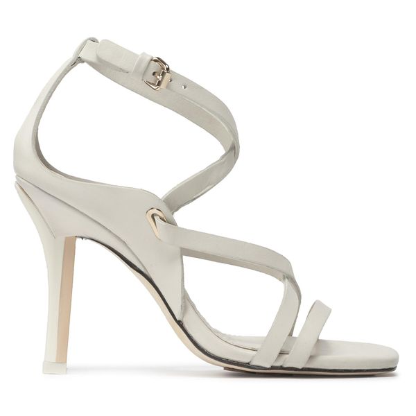 Tommy Hilfiger Сандали Tommy Hilfiger Elevated Th High Heel Snadal FW0FW06653 Бял