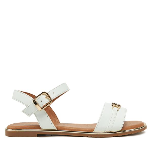 Tommy Hilfiger Сандали Tommy Hilfiger Sandal T3A2-33778-0326 S Бял