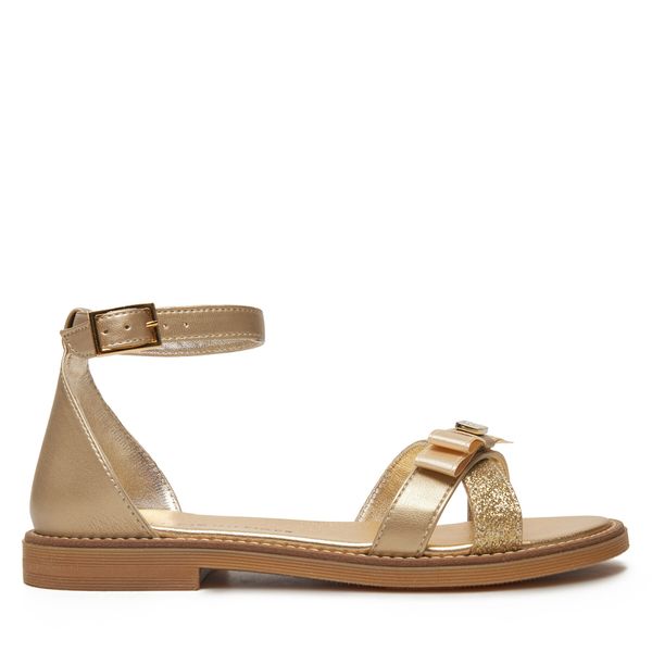 Tommy Hilfiger Сандали Tommy Hilfiger Sandal T4A2-33943-0572 S Златист