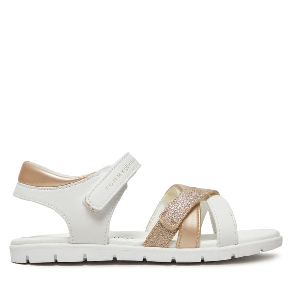 Tommy Hilfiger Сандали Tommy Hilfiger Velcro Sandal T1A2-33770-0273 S Бял