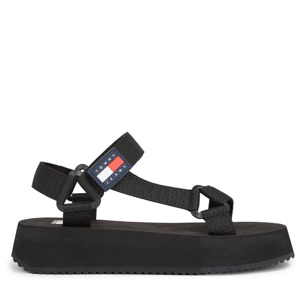 Tommy Jeans Сандали Tommy Jeans Tjw Eva Sandal EN0EN02466 EN0EN02466 Черен