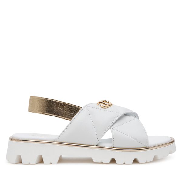 TWINSET Сандали TWINSET 251GCJ044 M Бял