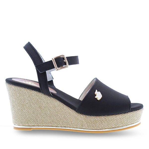 U.S. Polo Assn. Сандали U.S. Polo Assn. Alyss ALYSSA012 Черен
