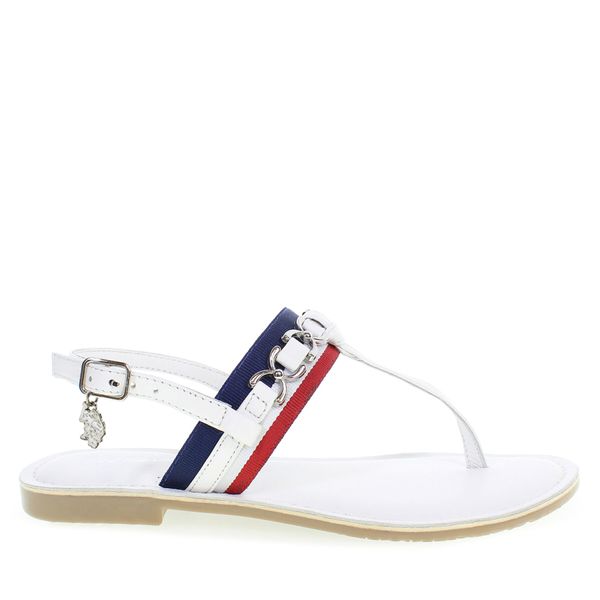 U.S. Polo Assn. Сандали U.S. Polo Assn. Linda LINDA002 Бял