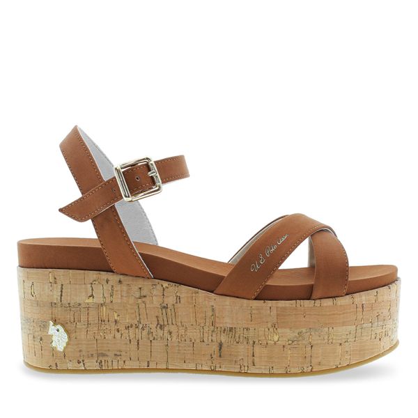 U.S. Polo Assn. Сандали U.S. Polo Assn. Loren LOREN002 Кафяв