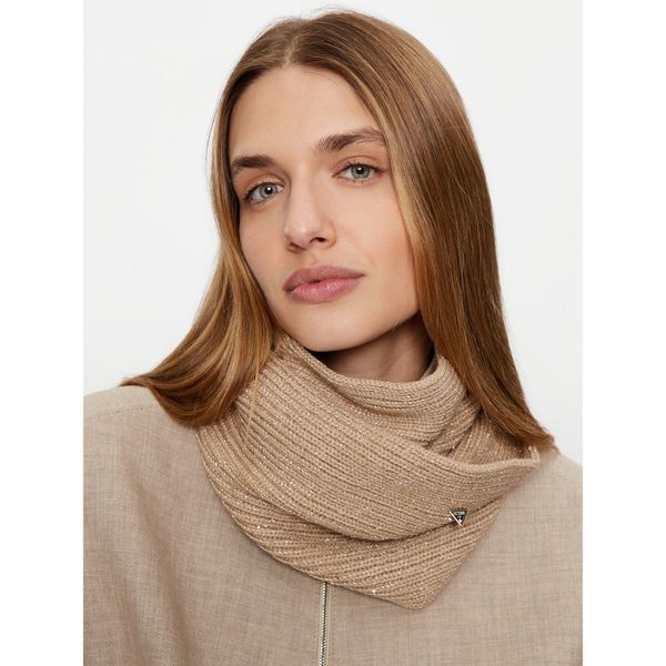 Guess Шал - комин Guess AW5237 WOL03 Бежов