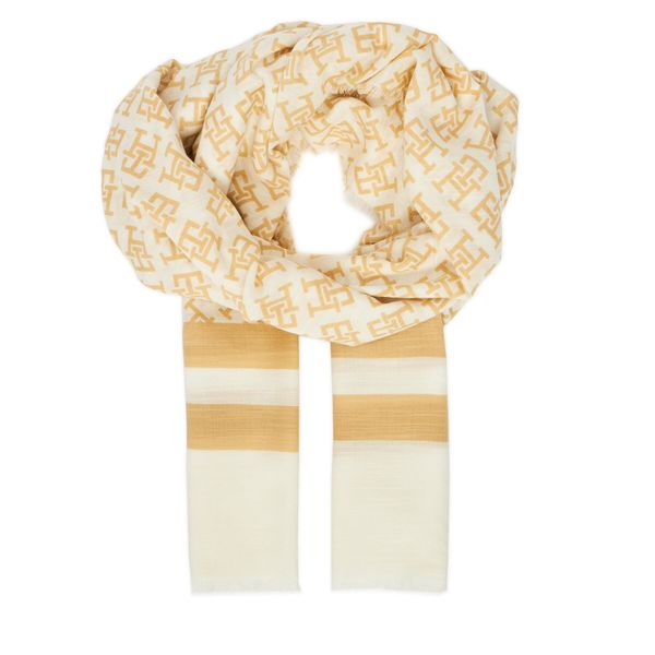 Tommy Hilfiger Шал Tommy Hilfiger Beach Summer Mono Scarf AW0AW16030 Harvest Wheat ACR