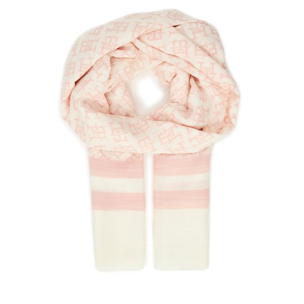 Tommy Hilfiger Шал Tommy Hilfiger Beach Summer Mono Scarf AW0AW16030 Whimsy Pink TJQ