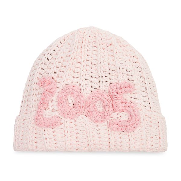 2005 Шапка 2005 Crocheted Beanie Розов