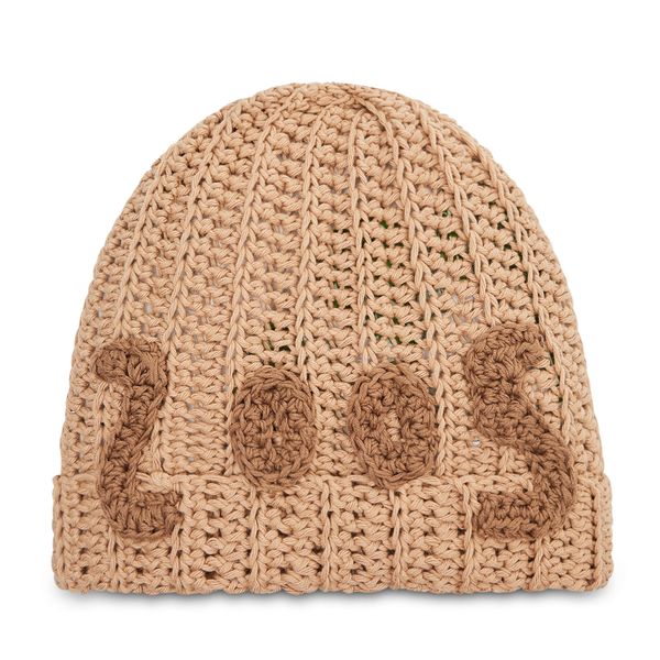 2005 Шапка 2005 Crocheted Бежов