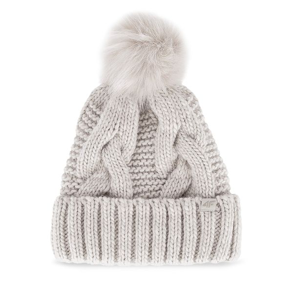 4F Шапка 4F 4FWAW24ACAPF411 Екрю