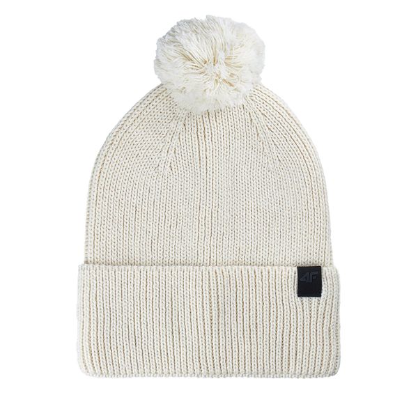 4F Шапка 4F 4FWAW24ACAPU472 Екрю