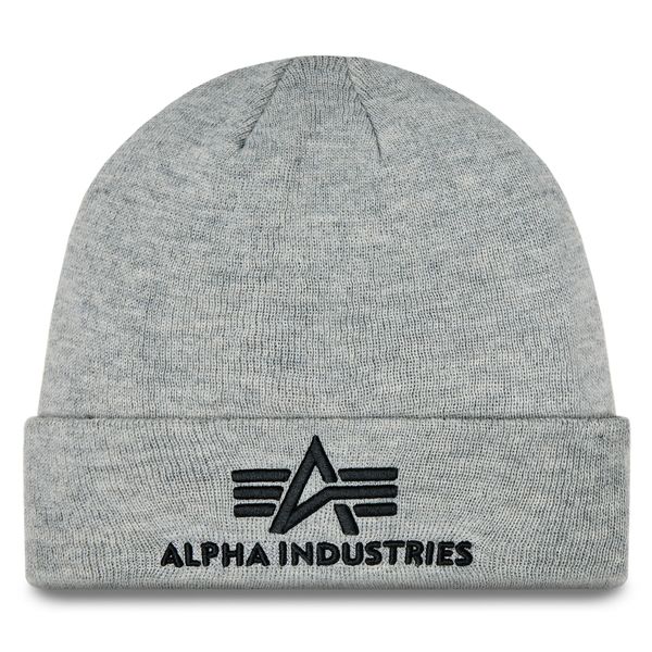 Alpha Industries Шапка Alpha Industries 3D Beanie 168910 Сив