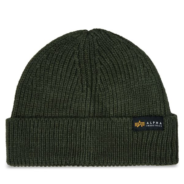 Alpha Industries Шапка Alpha Industries Dockers Beanie 138905 Dark Olive 142