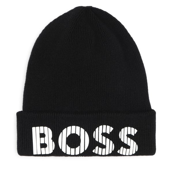 Boss Шапка Boss J51564 Черен
