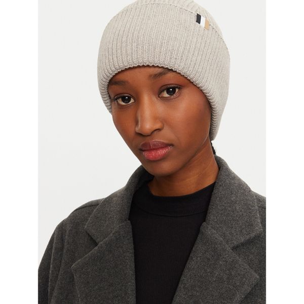 Boss Шапка Boss Laura 50497808 Сив