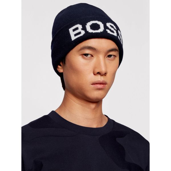 Boss Шапка Boss Mic_Bb 50443043 Тъмносин