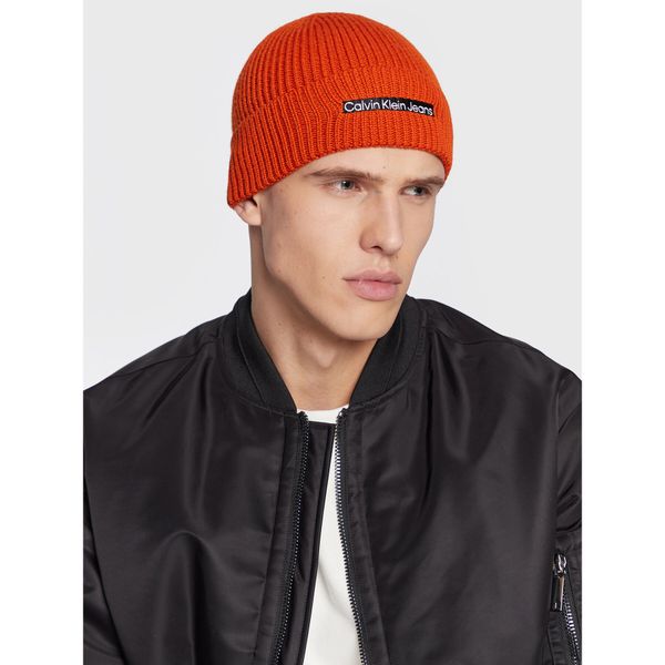 Calvin Klein Jeans Шапка Calvin Klein Jeans Institutional K50K509895 Coral Orange S04